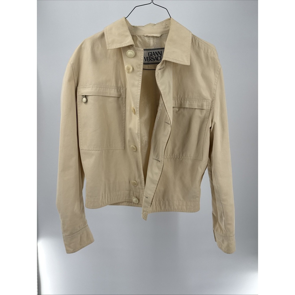 Gianni Versace Vintage Jacket Rare Size 40 Made In Italy